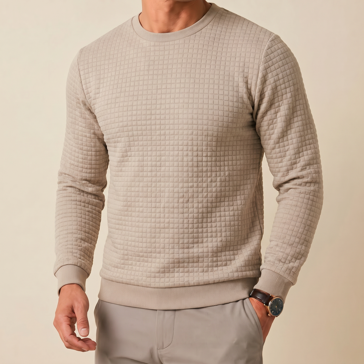 Lorenzo Waffle Sweater