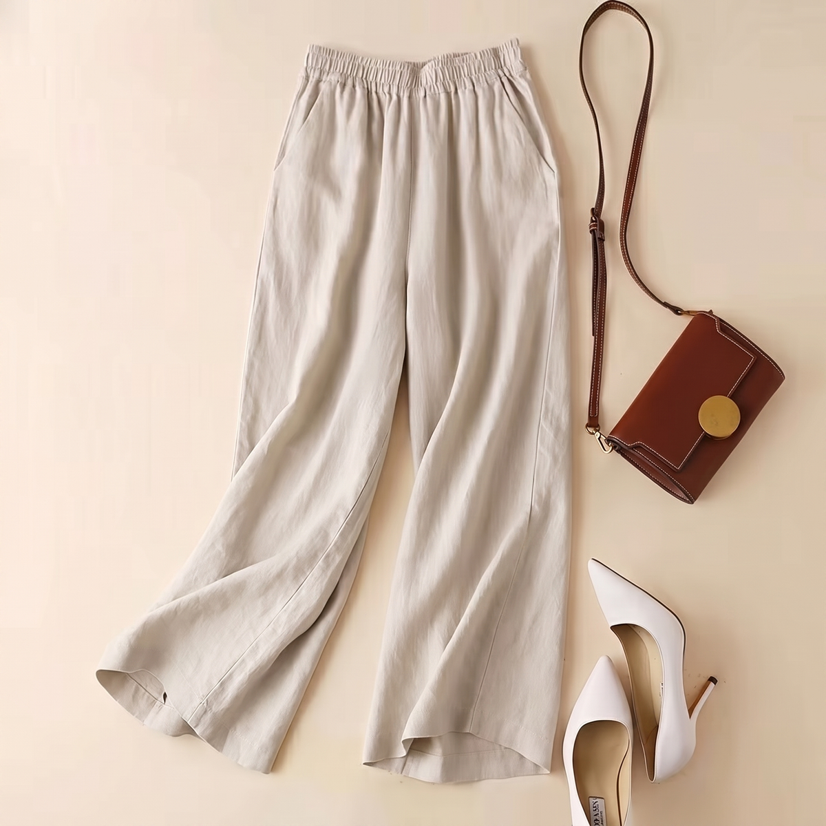 Élodie Pleated Trousers