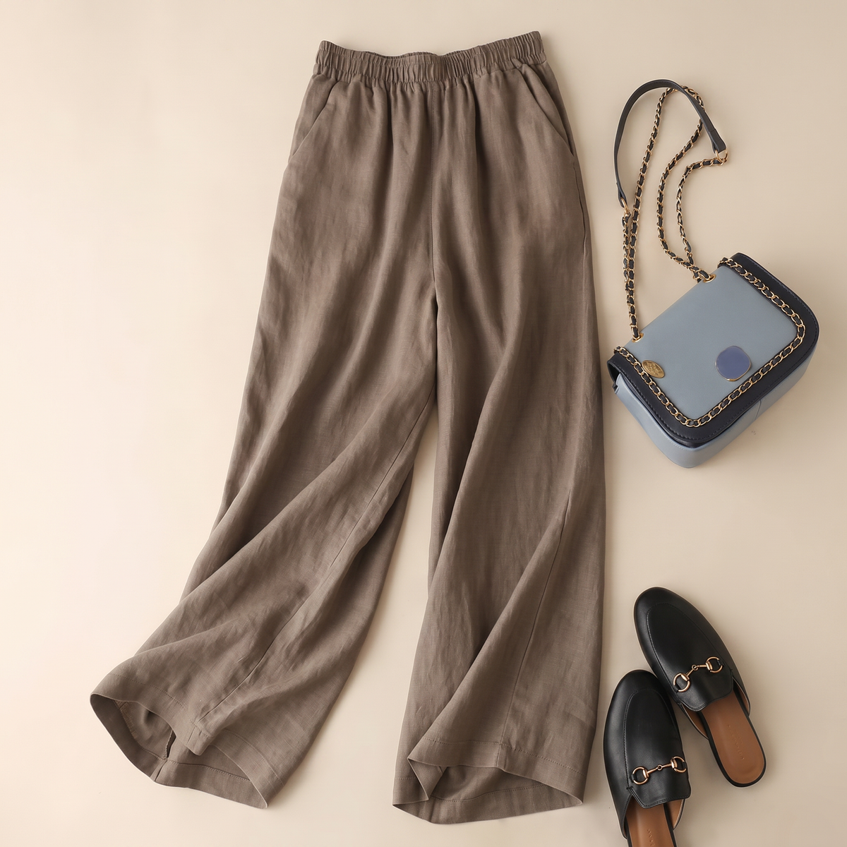 Élodie Pleated Trousers