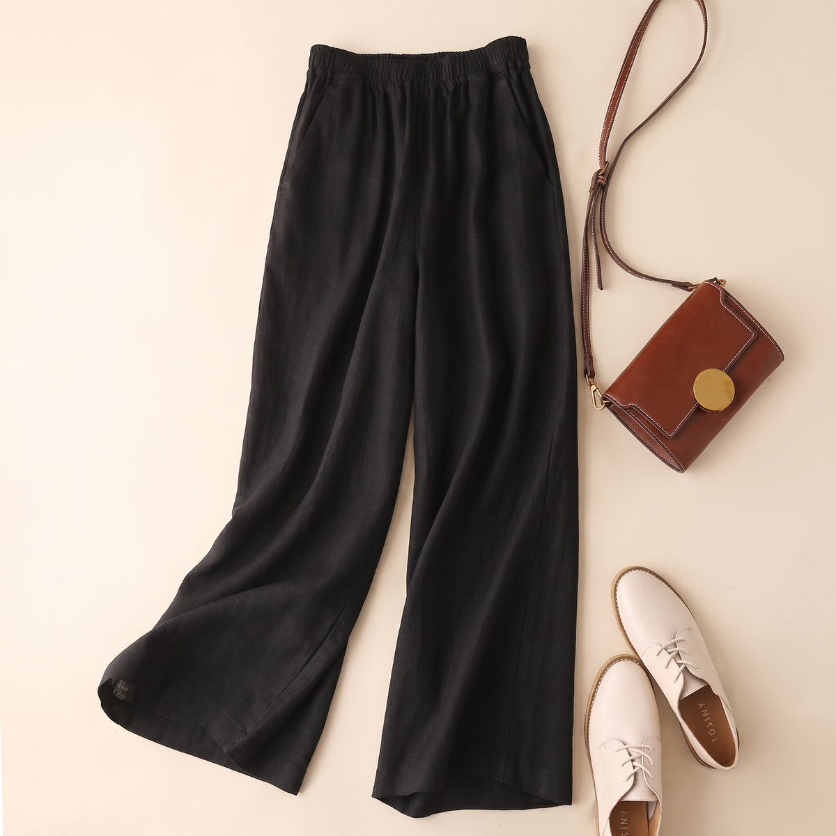 Élodie Pleated Trousers