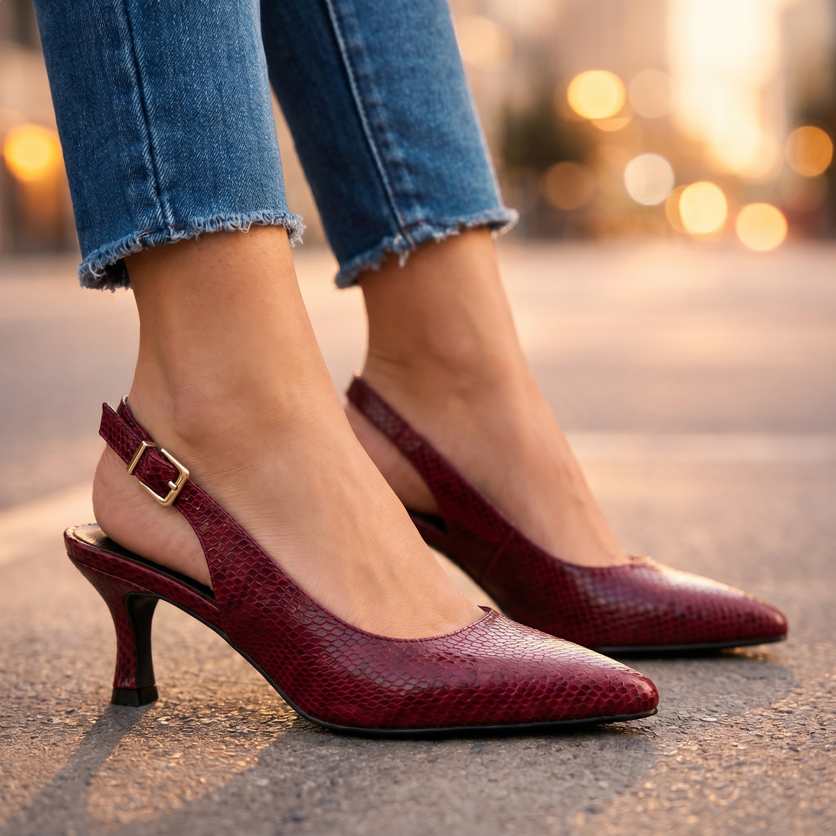 Verona Slingback Heel